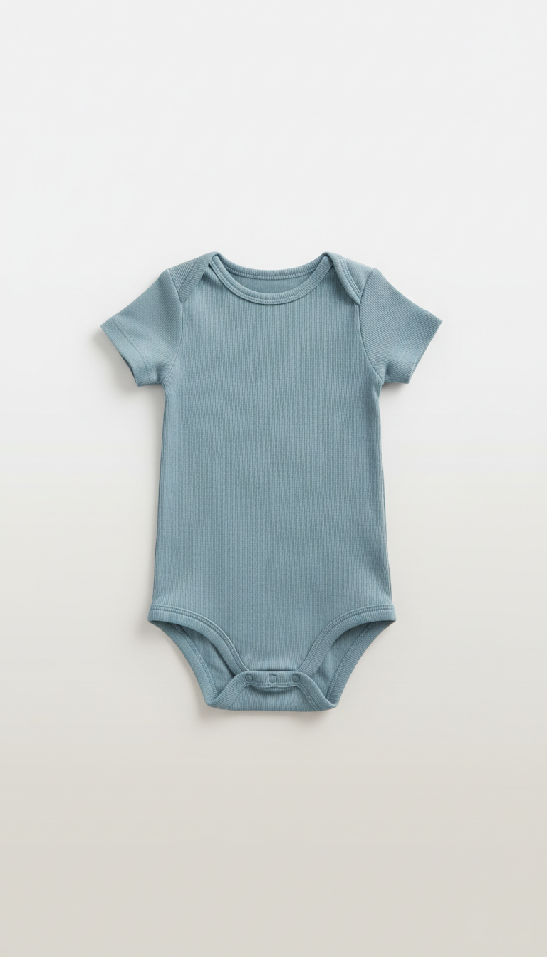 Baby Bodysuit in Tidepool Blue